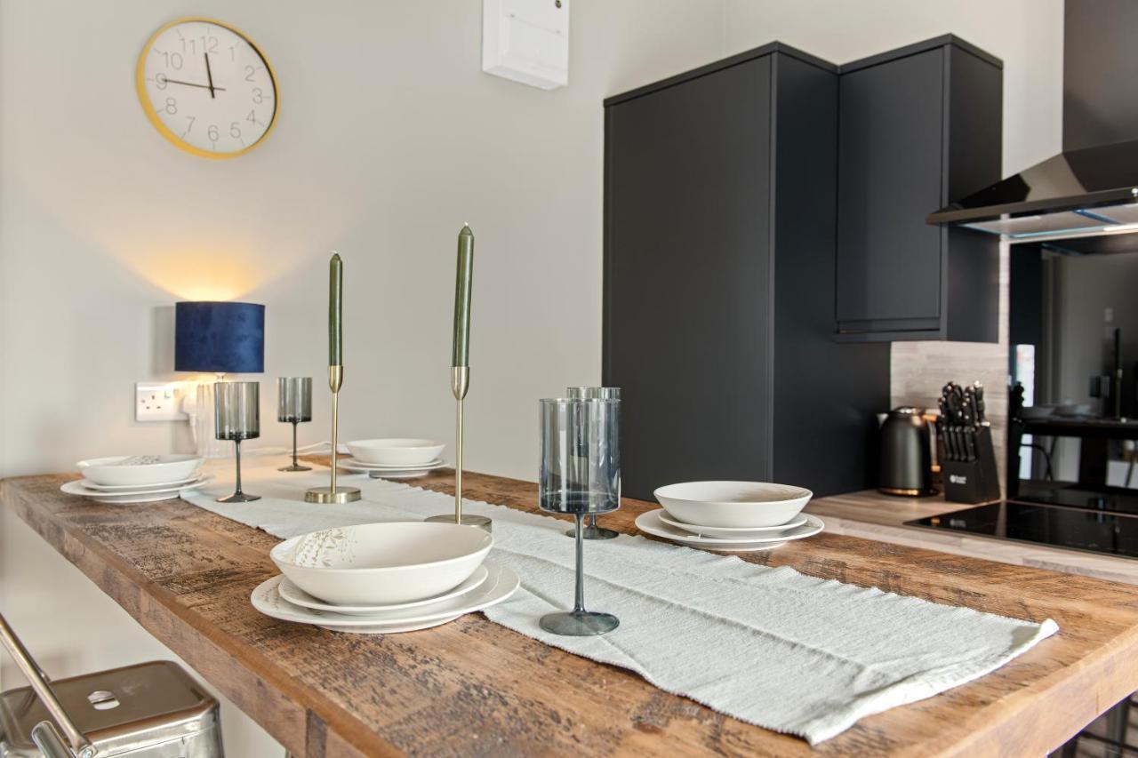 Brand New 1-Bed Flat With Free Parking Villa Nottingham Ngoại thất bức ảnh